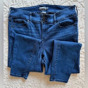 Torrid Super Soft Jegging 16R High-rise Triple Button Blue Women's Jeans